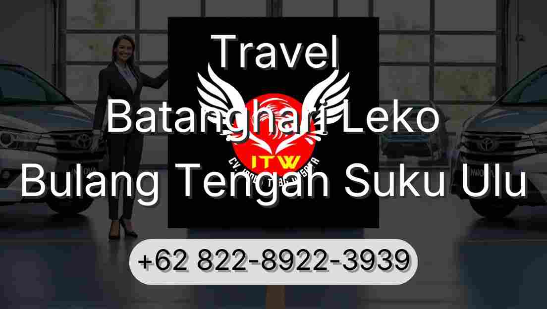 Travel Batanghari Leko Bulang Tengah Suku Ulu