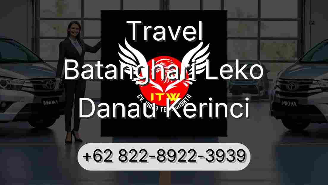 Travel Batanghari Leko Danau Kerinci