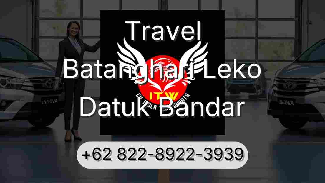 Travel Batanghari Leko Datuk Bandar