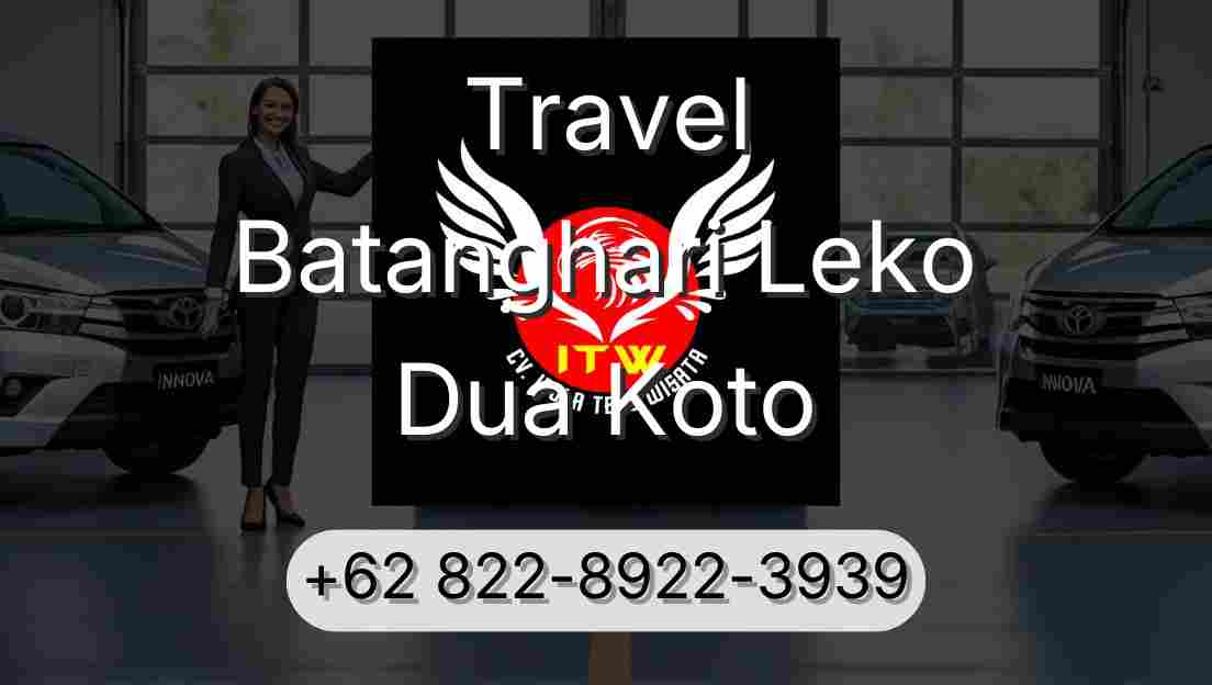 Travel Batanghari Leko Dua Koto