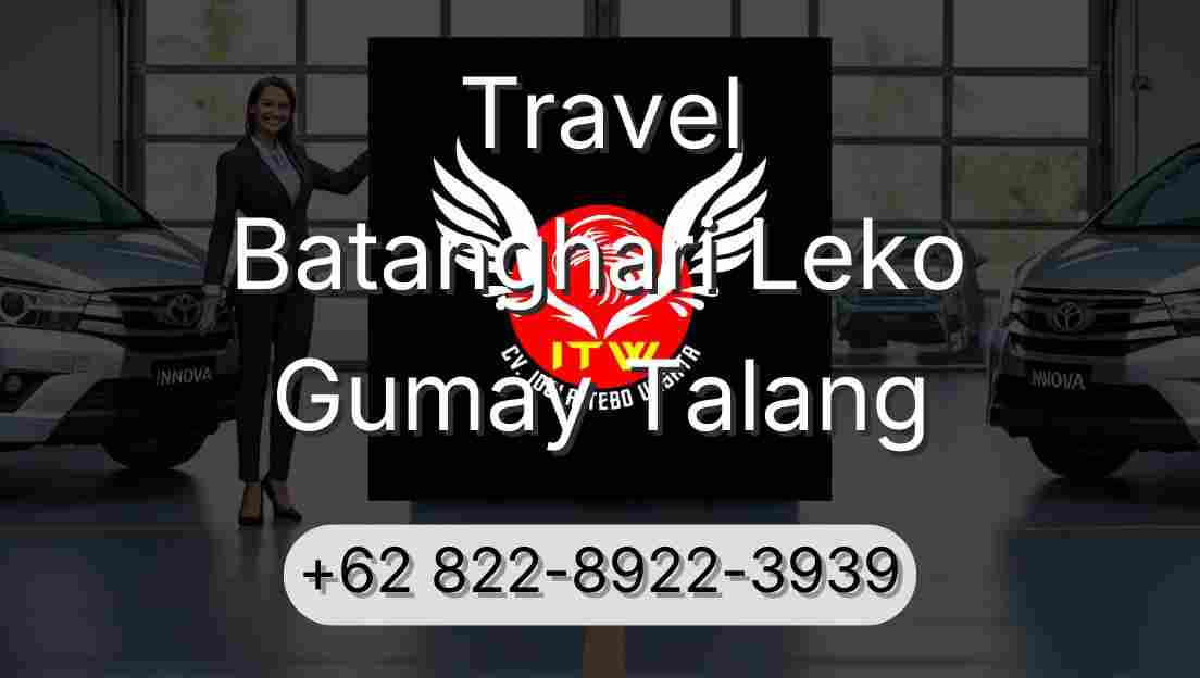 Travel Batanghari Leko Gumay Talang