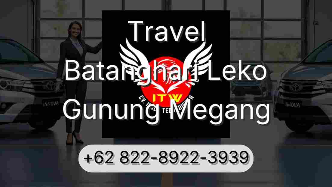 Travel Batanghari Leko Gunung Megang