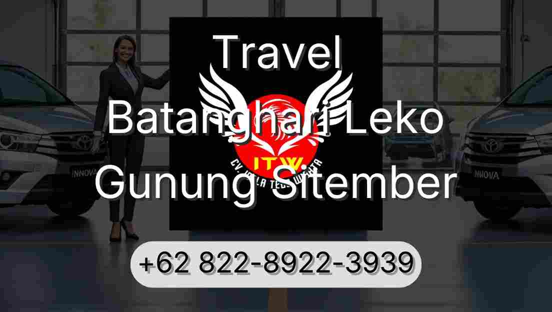 Travel Batanghari Leko Gunung Sitember