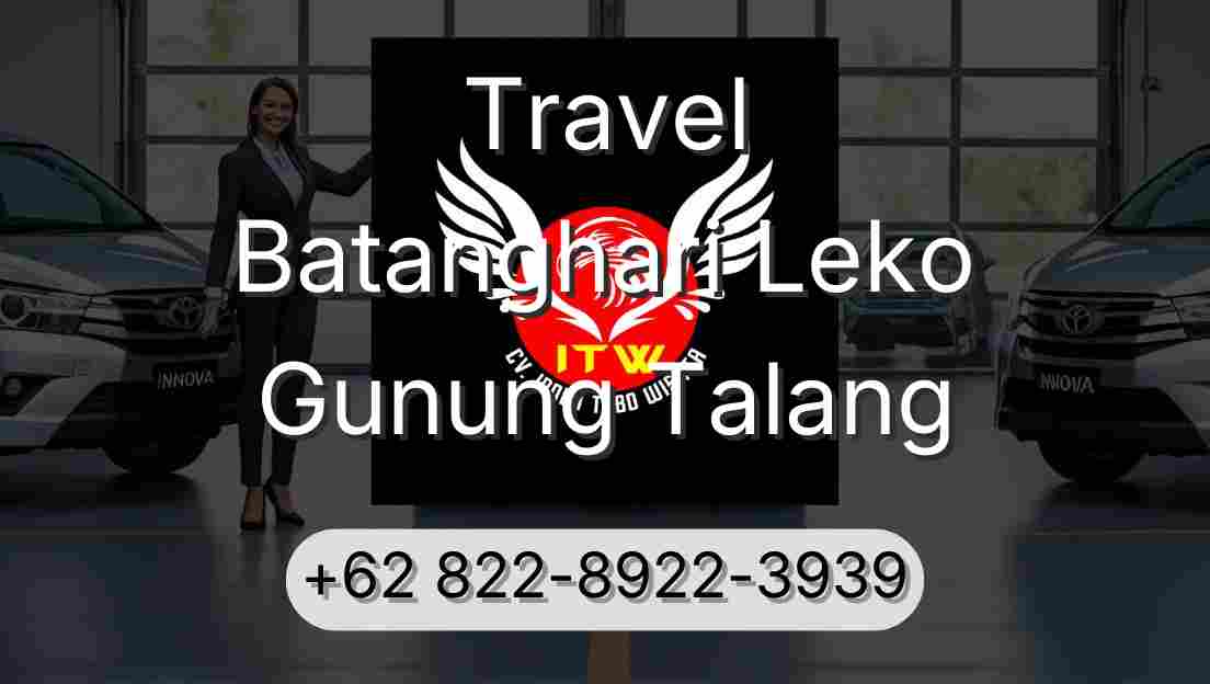 Travel Batanghari Leko Gunung Talang