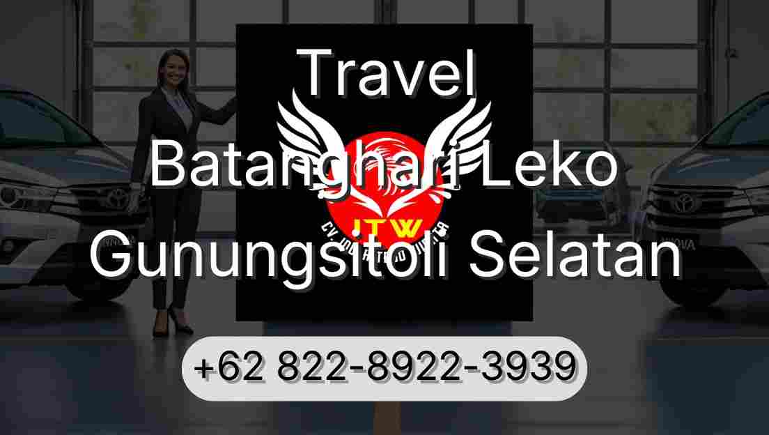 Travel Batanghari Leko Gunungsitoli Selatan