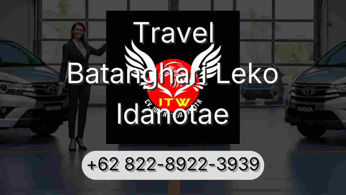 Travel Batanghari Leko Idanotae