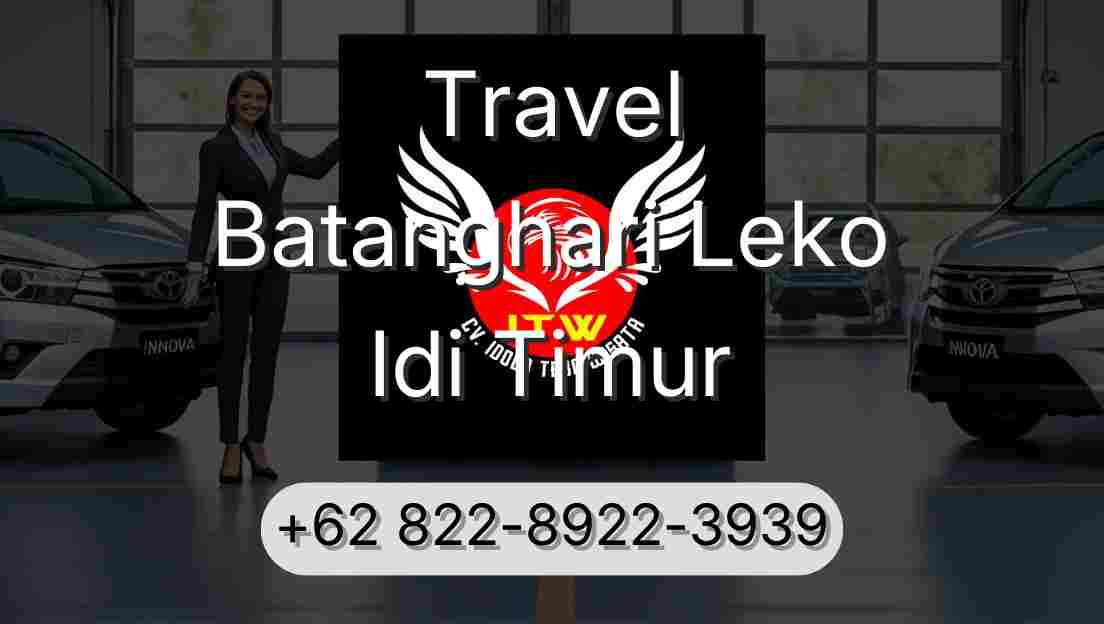Travel Batanghari Leko Idi Timur