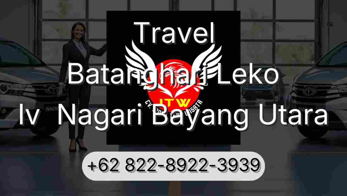 Travel Batanghari Leko Iv  Nagari Bayang Utara
