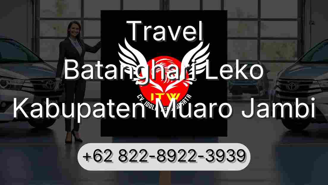 Travel Batanghari Leko Kabupaten Muaro Jambi