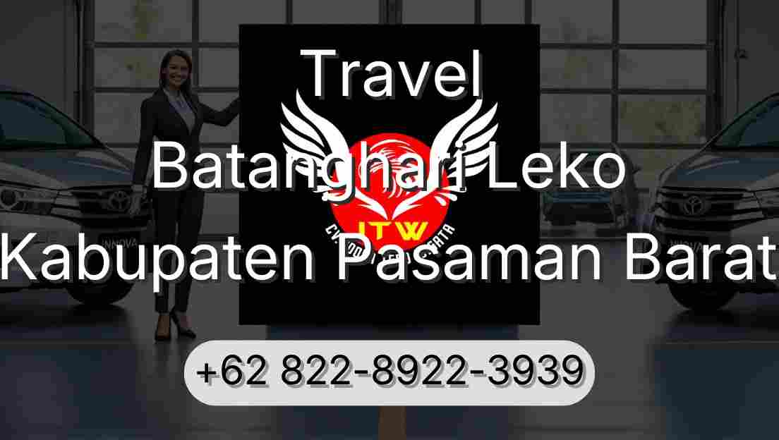 Travel Batanghari Leko Kabupaten Pasaman Barat