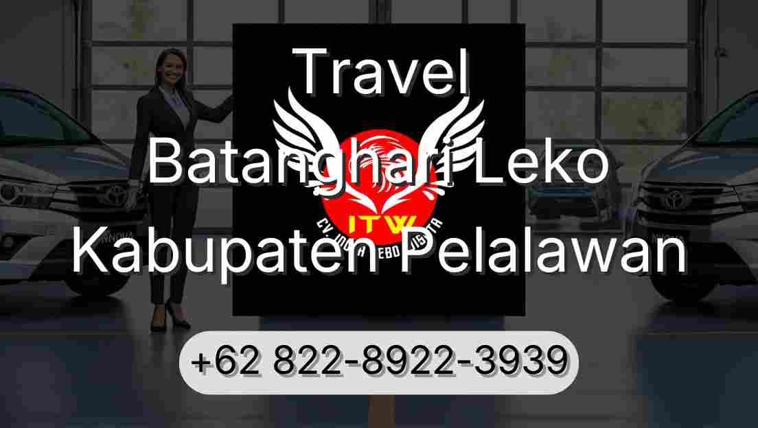 Travel Batanghari Leko Kabupaten Pelalawan