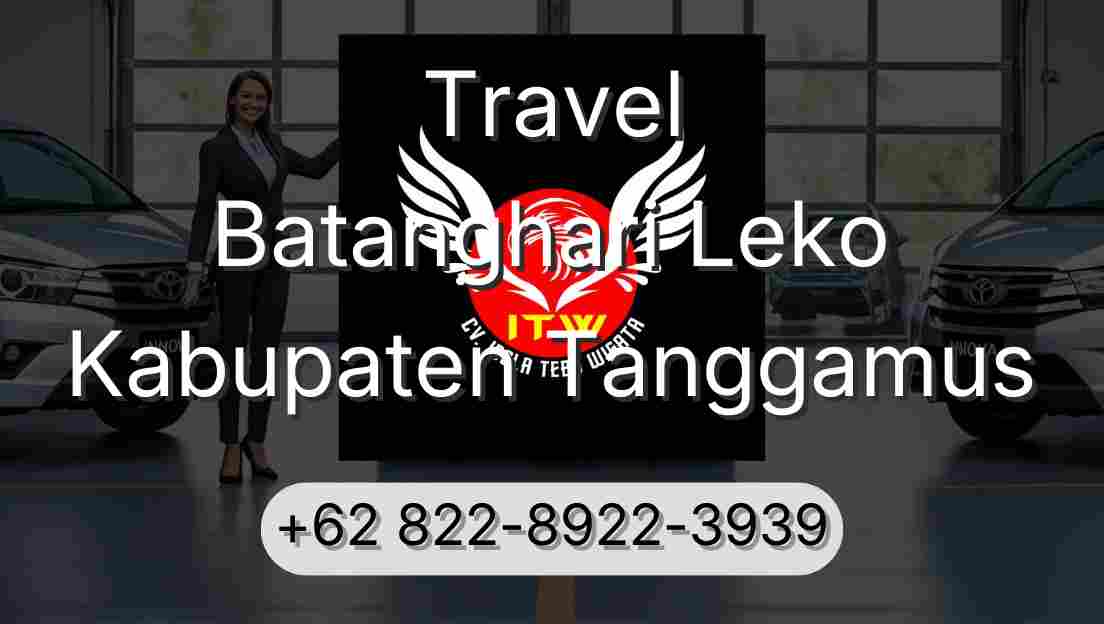Travel Batanghari Leko Kabupaten Tanggamus