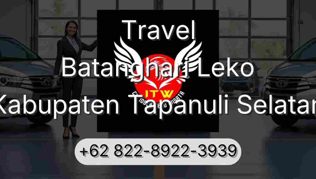 Travel Batanghari Leko Kabupaten Tapanuli Selatan