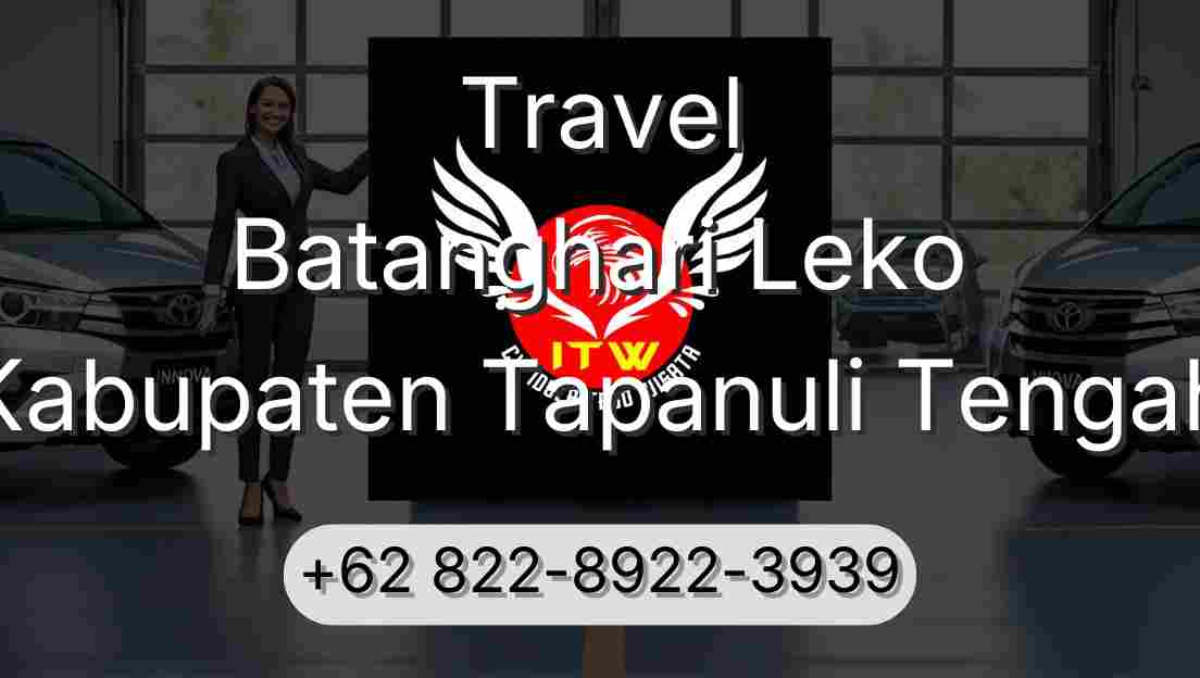 Travel Batanghari Leko Kabupaten Tapanuli Tengah