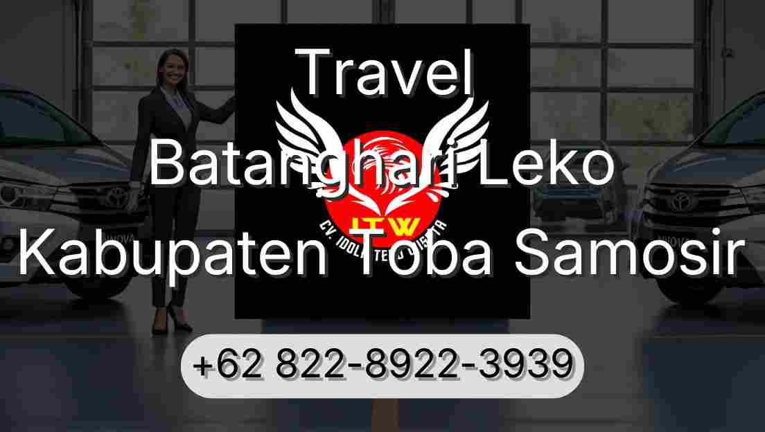 Travel Batanghari Leko Kabupaten Toba Samosir