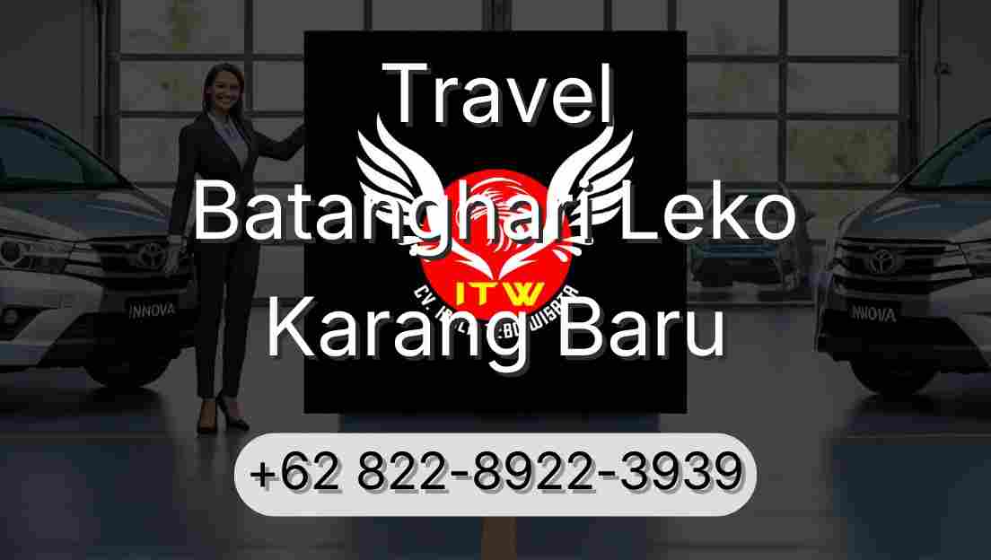 Travel Batanghari Leko Karang Baru