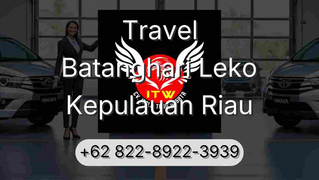 Travel Batanghari Leko Kepulauan Riau