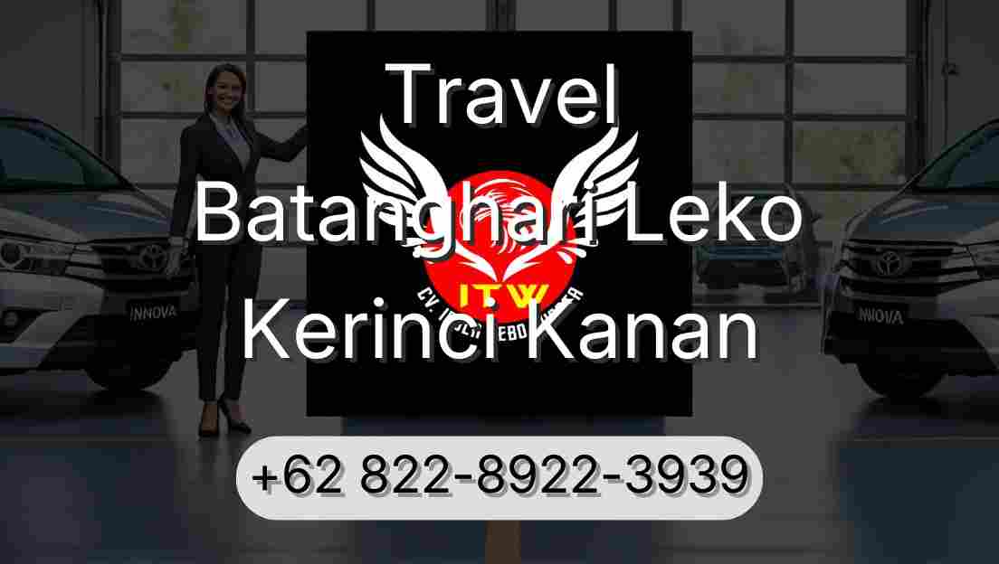 Travel Batanghari Leko Kerinci Kanan