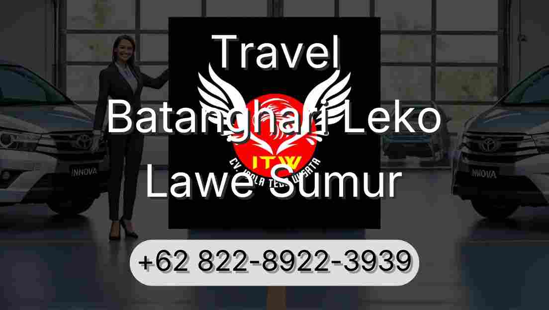 Travel Batanghari Leko Lawe Sumur