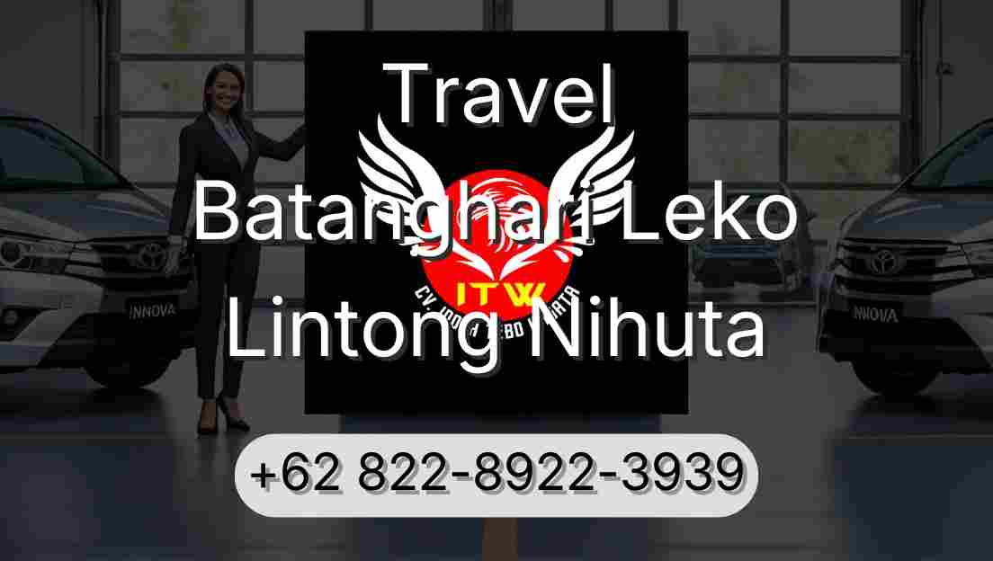 Travel Batanghari Leko Lintong Nihuta