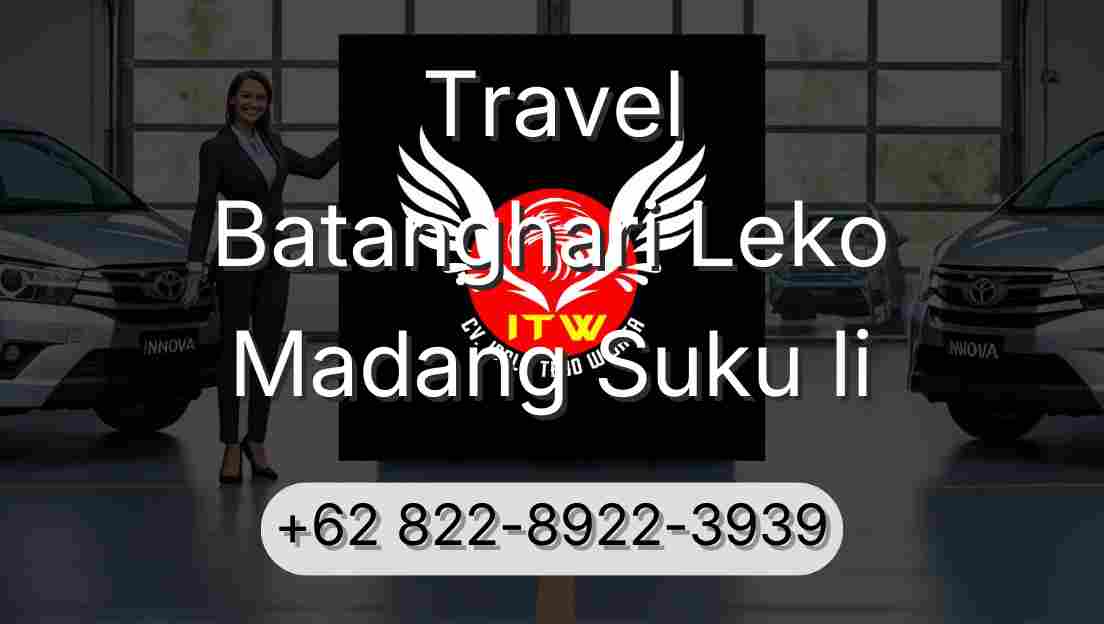 Travel Batanghari Leko Madang Suku Ii