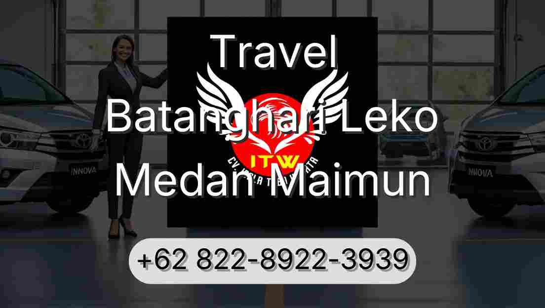 Travel Batanghari Leko Medan Maimun