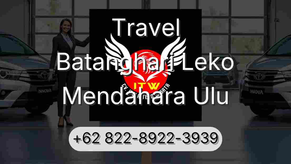 Travel Batanghari Leko Mendahara Ulu