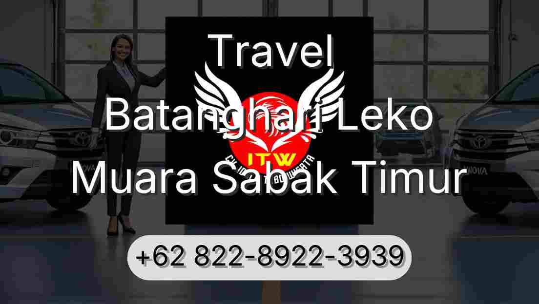 Travel Batanghari Leko Muara Sabak Timur