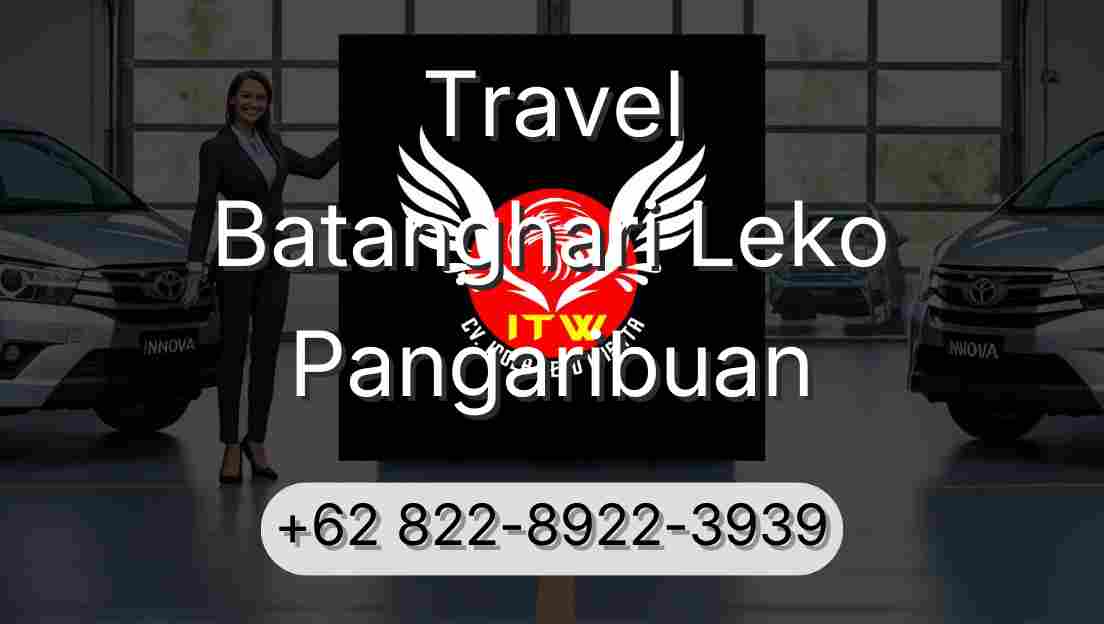 Travel Batanghari Leko Pangaribuan