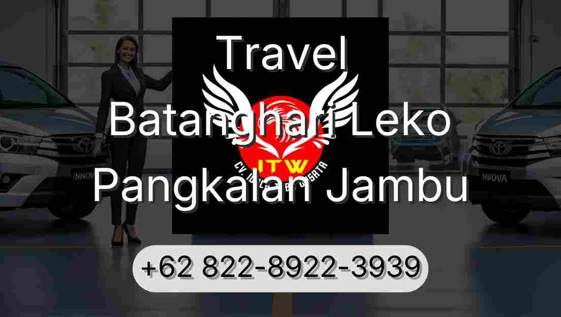 Travel Batanghari Leko Pangkalan Jambu