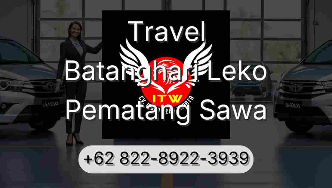 Travel Batanghari Leko Pematang Sawa