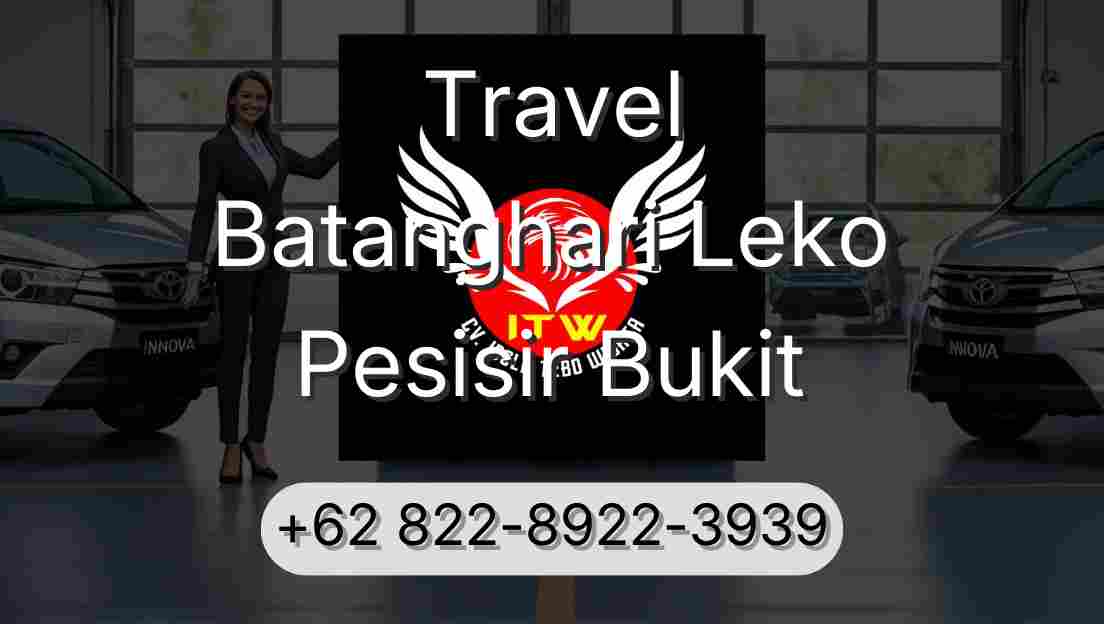 Travel Batanghari Leko Pesisir Bukit