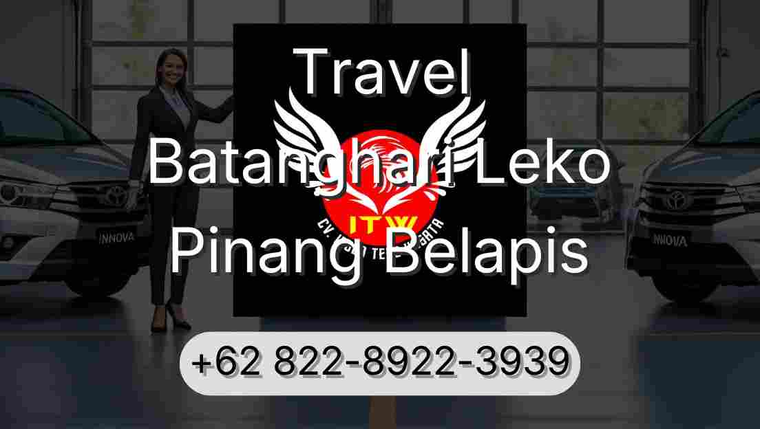 Travel Batanghari Leko Pinang Belapis