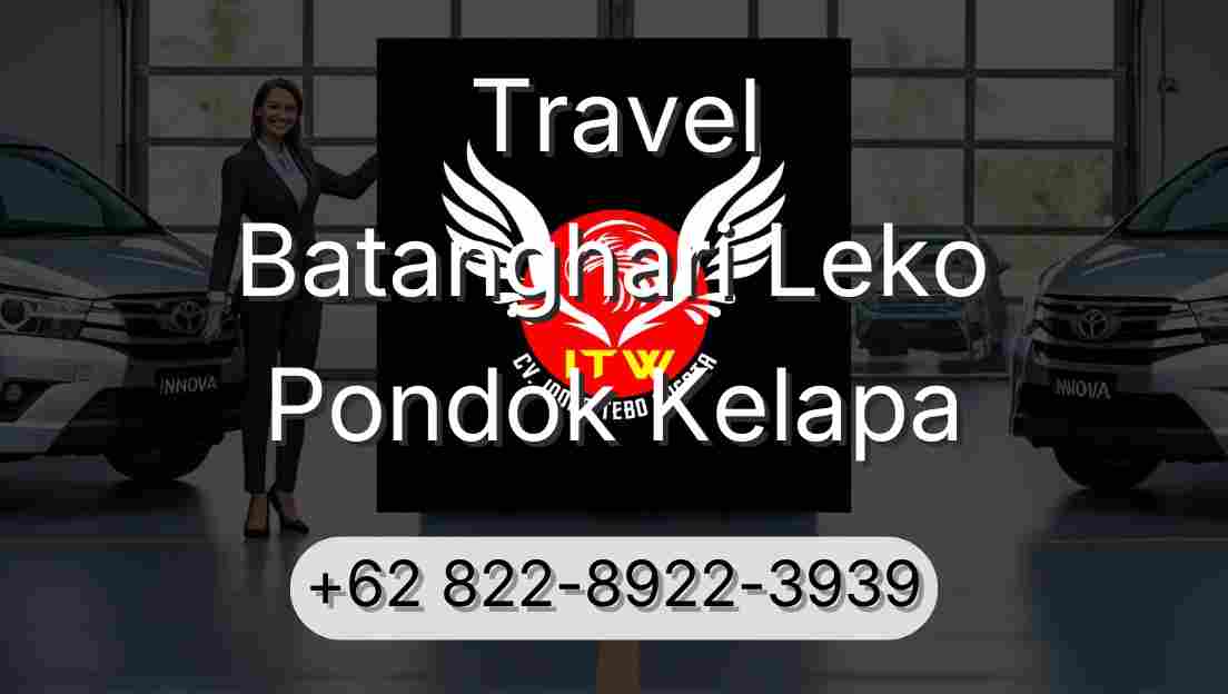 Travel Batanghari Leko Pondok Kelapa