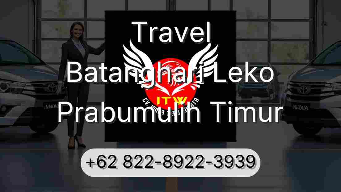 Travel Batanghari Leko Prabumulih Timur