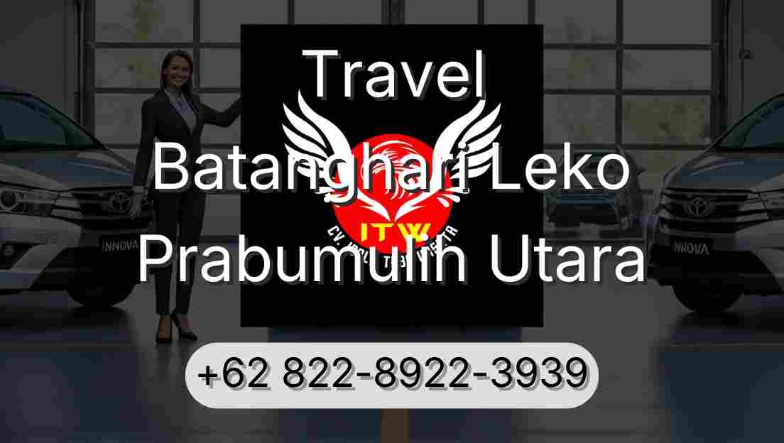 Travel Batanghari Leko Prabumulih Utara