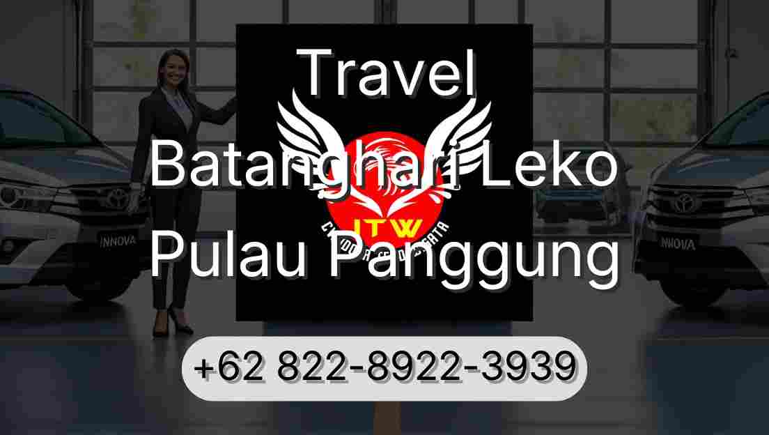 Travel Batanghari Leko Pulau Panggung