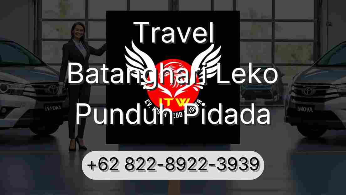 Travel Batanghari Leko Punduh Pidada
