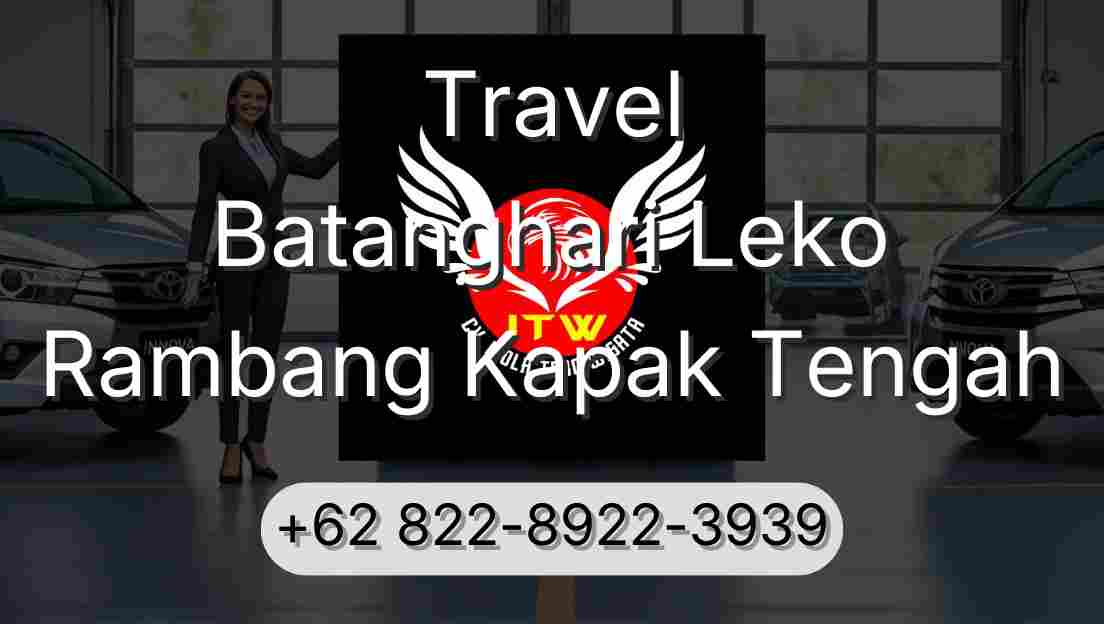 Travel Batanghari Leko Rambang Kapak Tengah