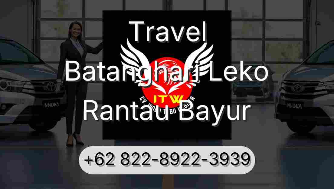 Travel Batanghari Leko Rantau Bayur
