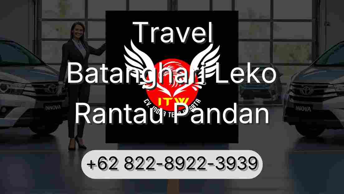 Travel Batanghari Leko Rantau Pandan