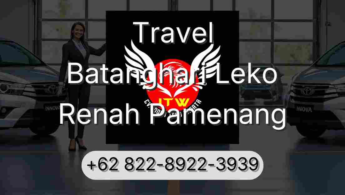 Travel Batanghari Leko Renah Pamenang