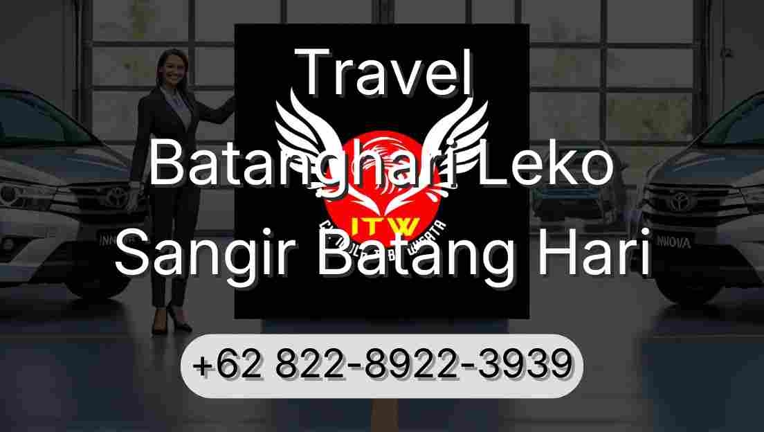 Travel Batanghari Leko Sangir Batang Hari