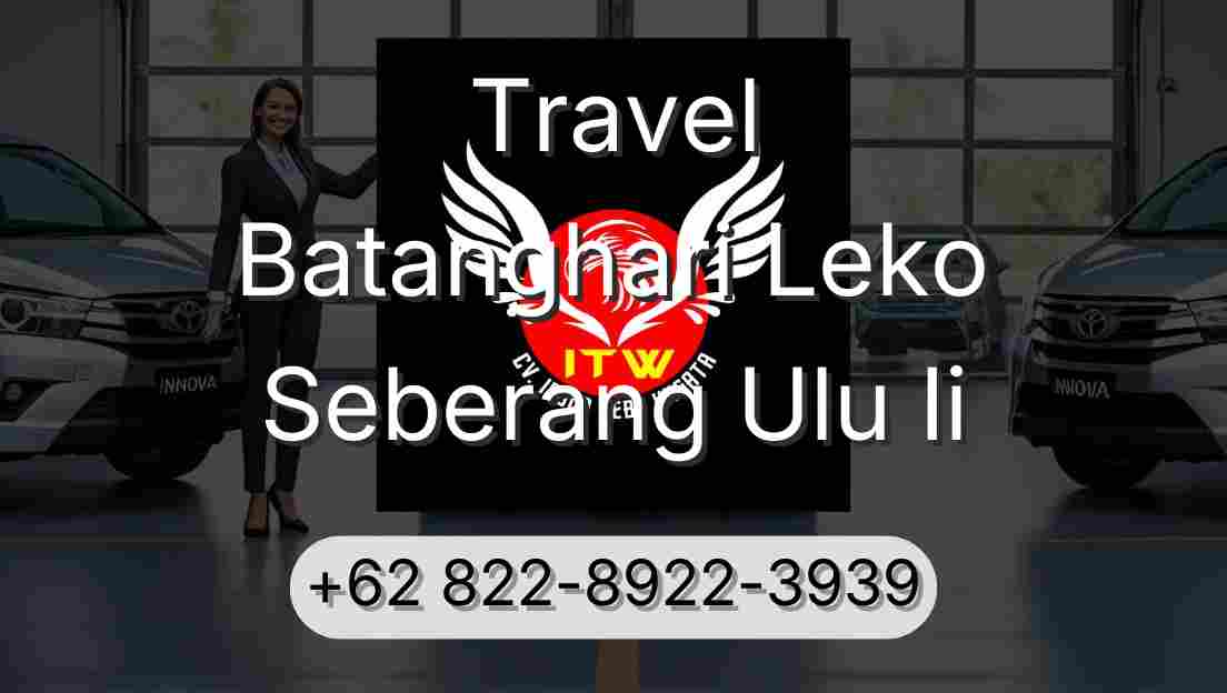Travel Batanghari Leko Seberang Ulu Ii