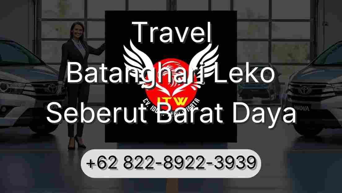 Travel Batanghari Leko Seberut Barat Daya