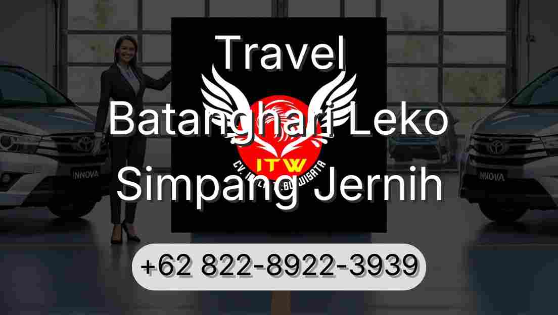 Travel Batanghari Leko Simpang Jernih