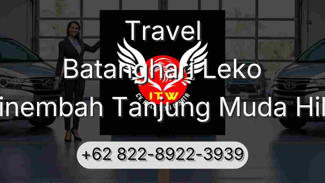 Travel Batanghari Leko Sinembah Tanjung Muda Hilir