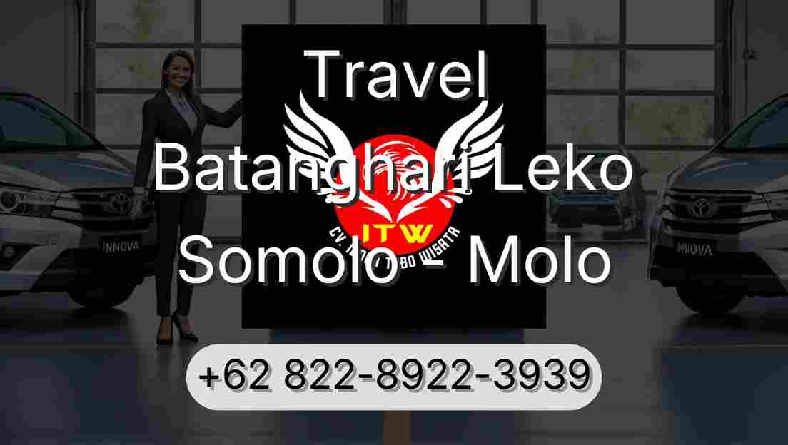 Travel Batanghari Leko Somolo - Molo