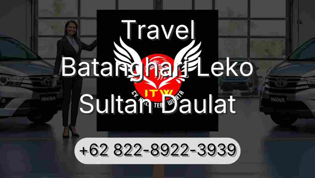 Travel Batanghari Leko Sultan Daulat