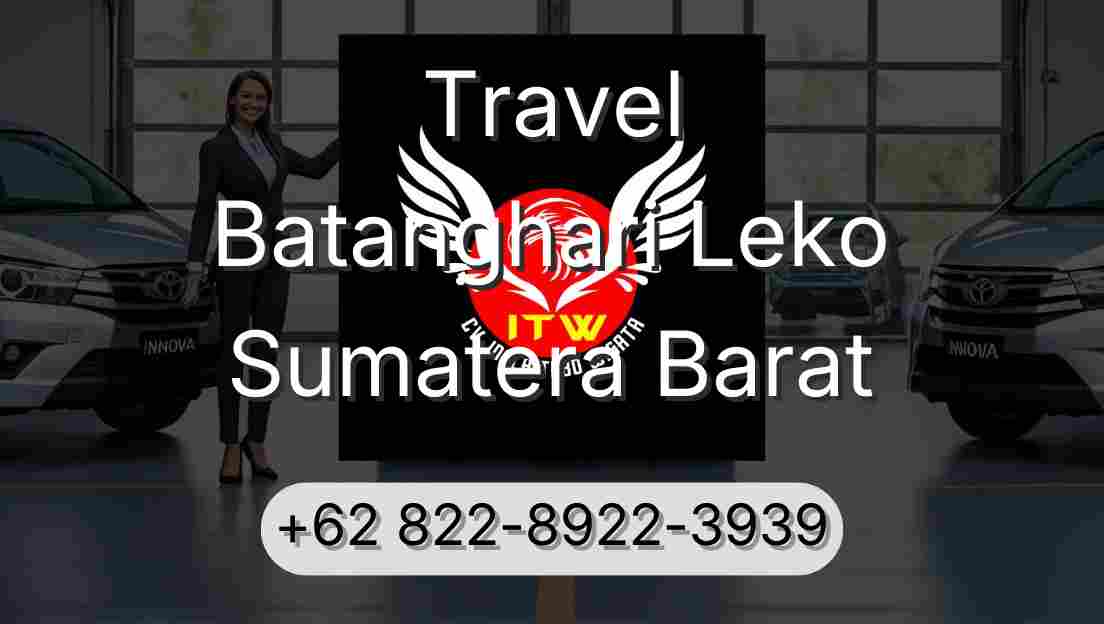 Travel Batanghari Leko Sumatera Barat